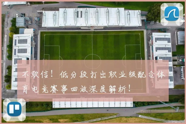 不敢信!低分段打出职业级配合体育电竞赛事回放深度解析!